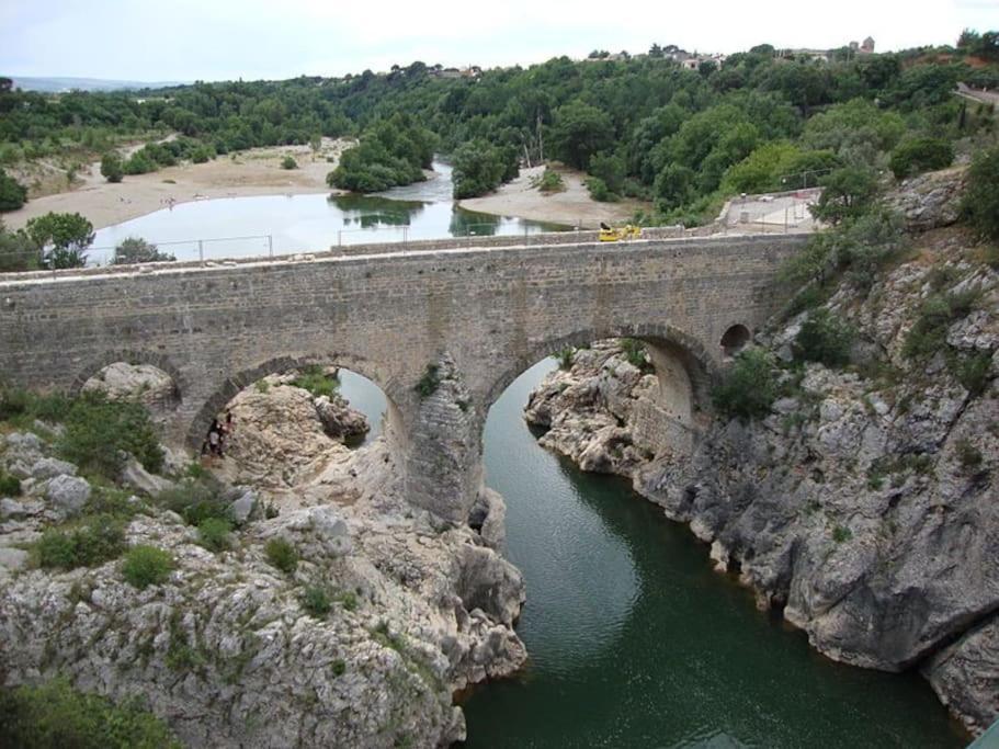 Charmante Cave Voutee 4 Personnes Saint-Jean-de-Fos Buitenkant foto